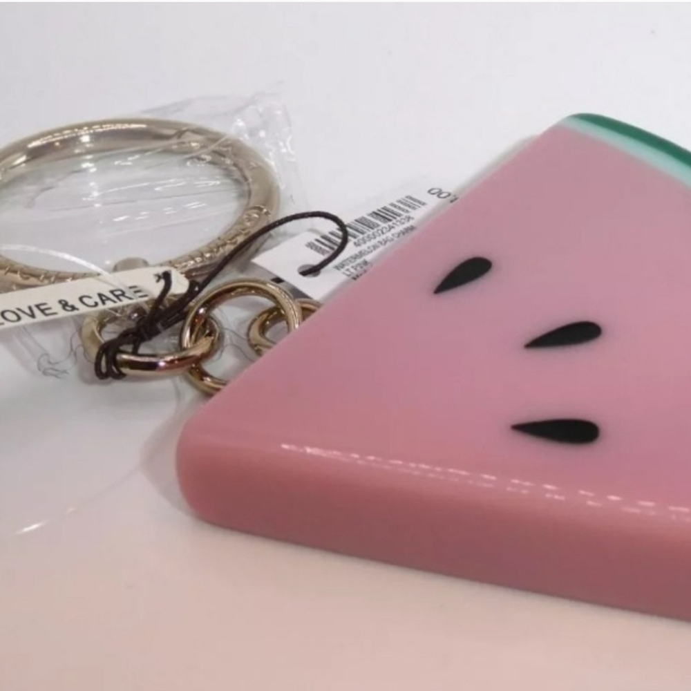 SOLD Henri Bendel Watermelon bag charm keychain - Picture 3 of 3